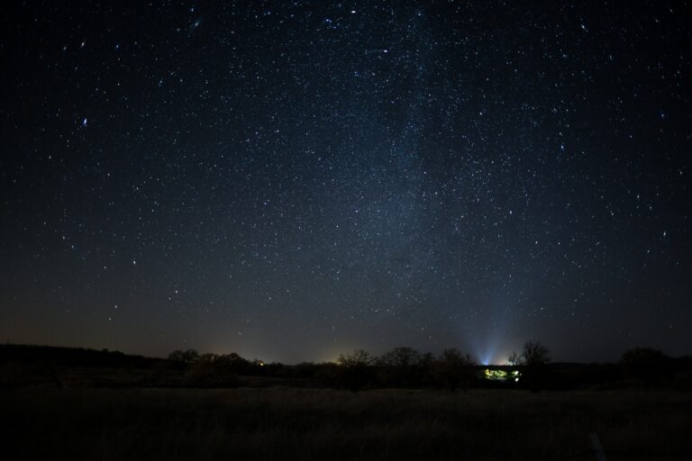 The immensity of the sky